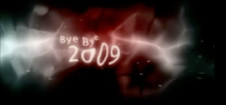 Bye bye 2009