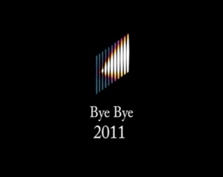 Bye bye 2011